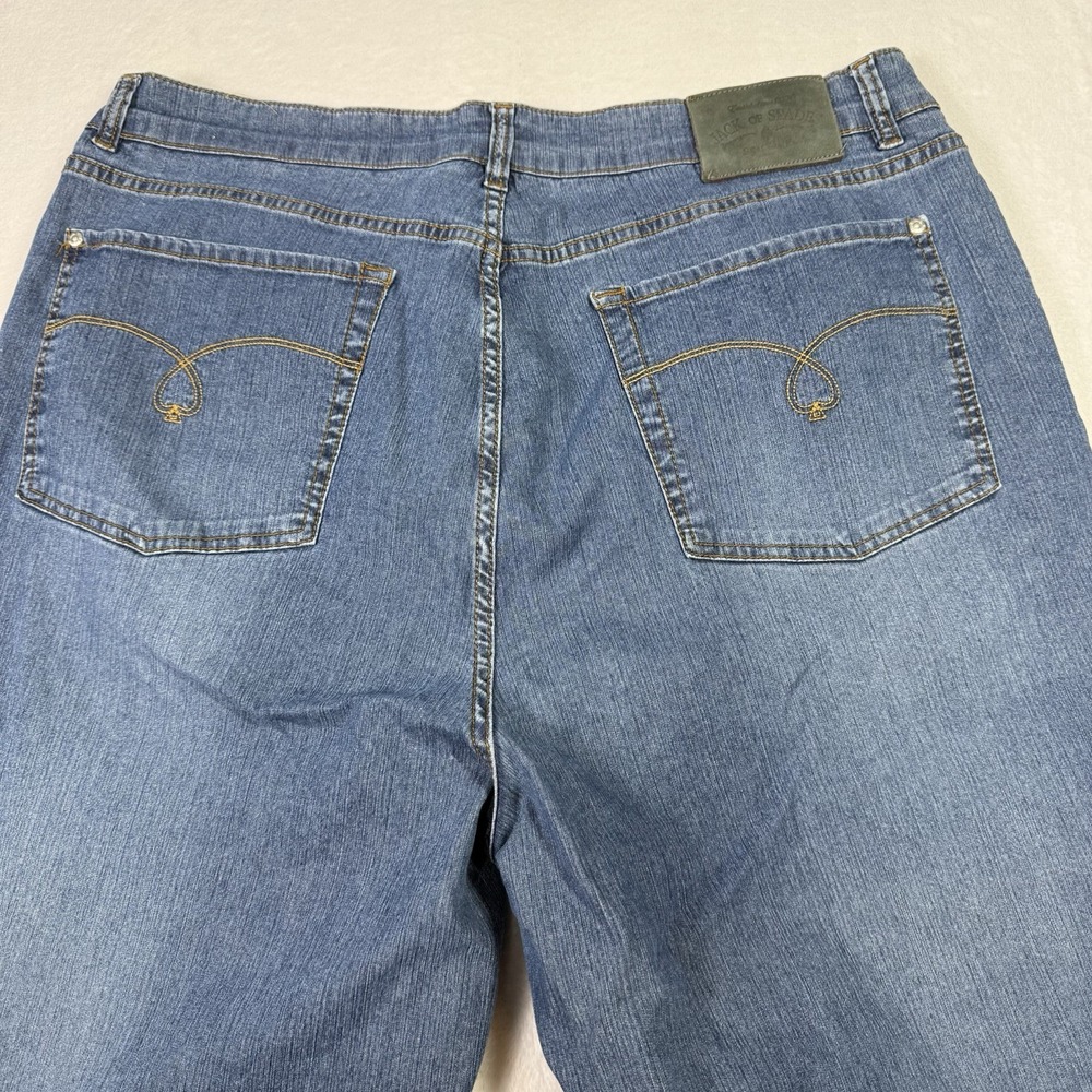 JACK OF SPADES HIGH ROLLER JEANS MENS 38x29 STRETCH BAGGY GRUNGE SKATER - Picture 10 of 11